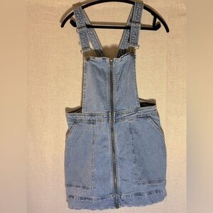 Denim Overalls Dress